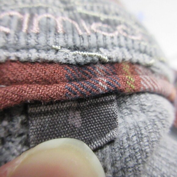 Gramicci Straight Leg Corduroy Pants Women Size 4 Mid Rise Zip Casual Gray 494 - Picture 5 of 14